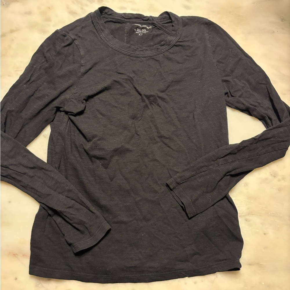 Banana Republic Black Long Sleeve Shirt